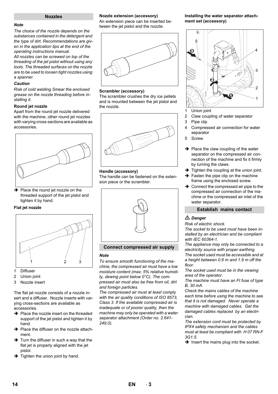 Karcher IB 15-80 User Manual | Page 14 / 88