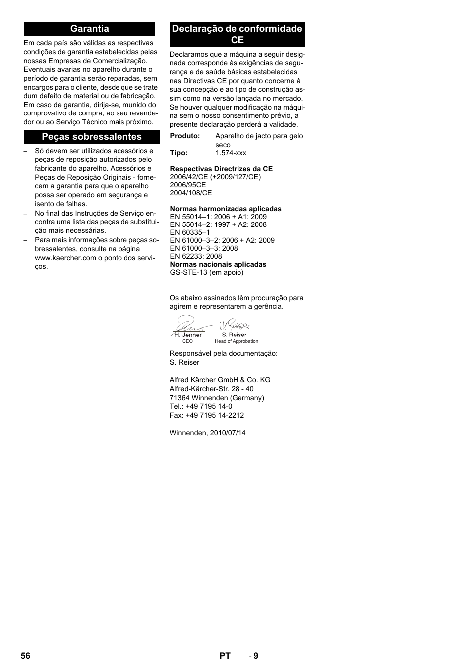 Karcher IB 15-80 User Manual | Page 56 / 88