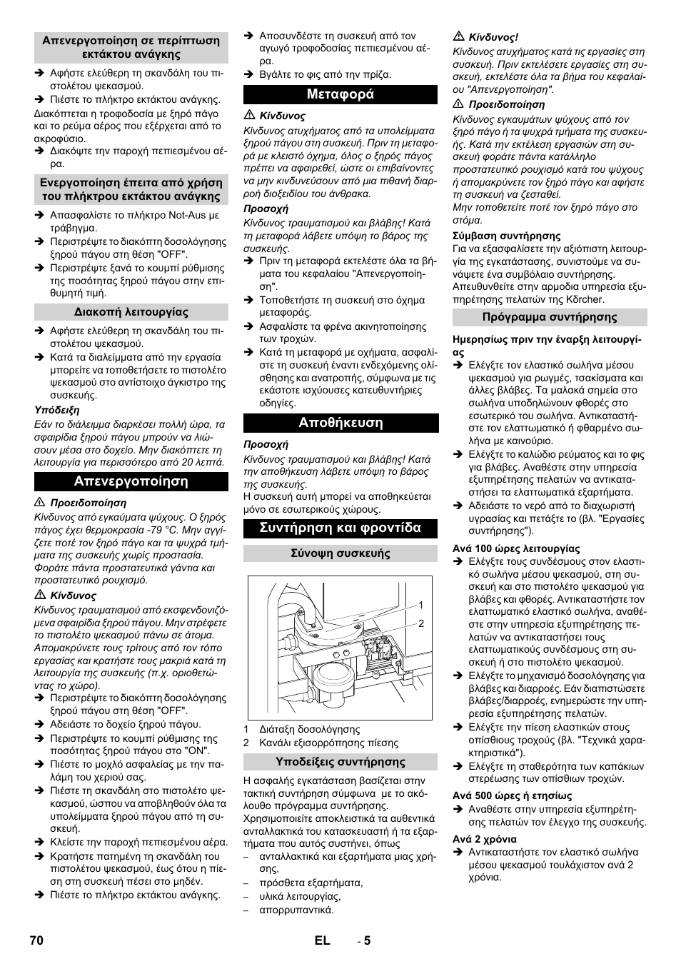 Karcher IB 15-80 User Manual | Page 70 / 88