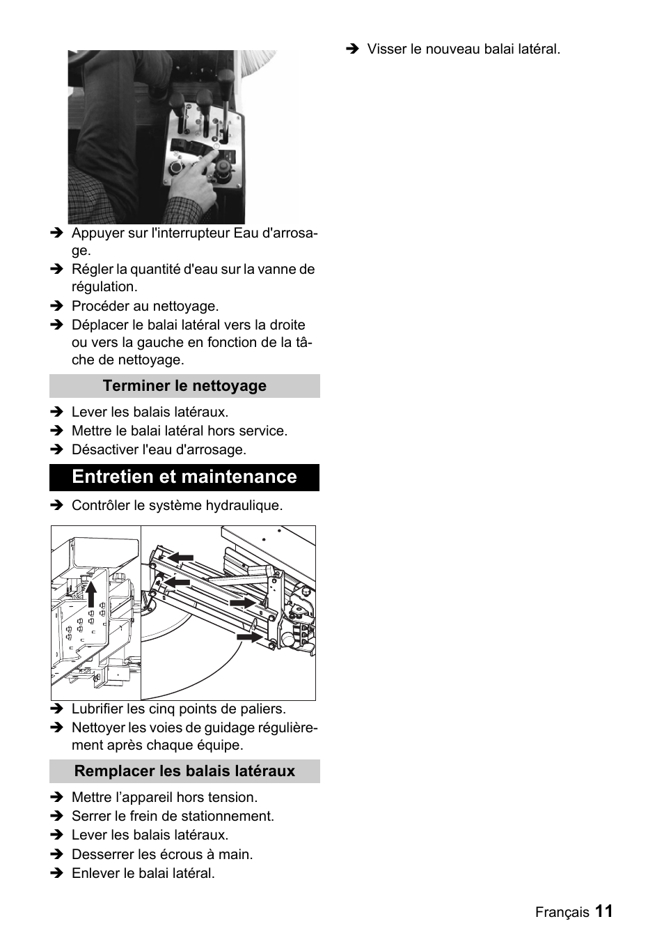 Entretien et maintenance | Karcher ICC 1 D Adv User Manual | Page 11 / 59