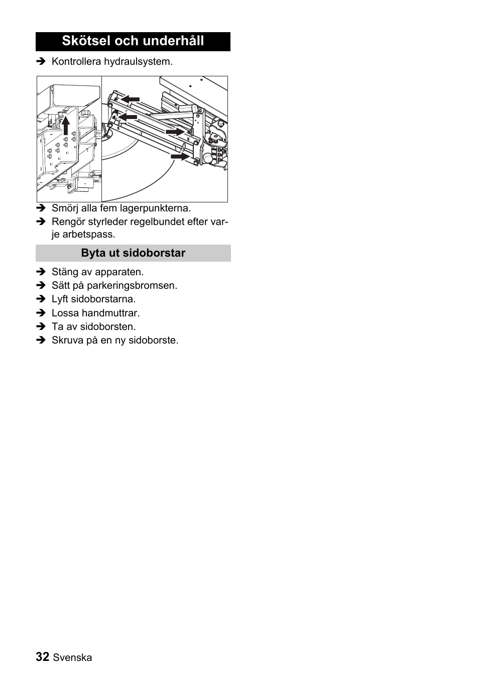 Skötsel och underhåll | Karcher ICC 1 D Adv User Manual | Page 32 / 59