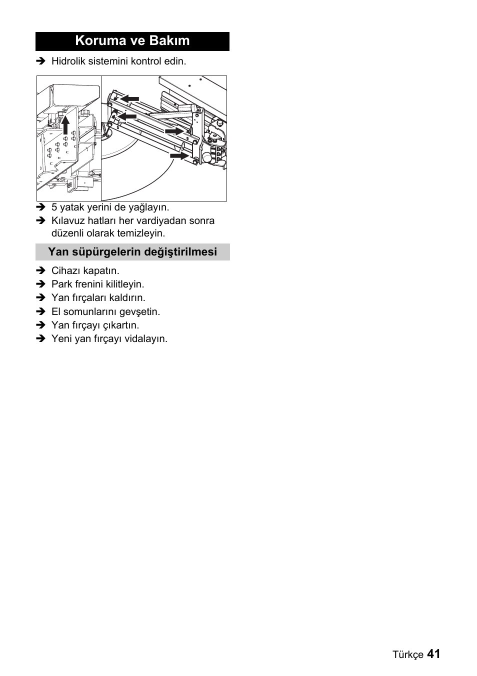 Koruma ve bakım | Karcher ICC 1 D Adv User Manual | Page 41 / 59