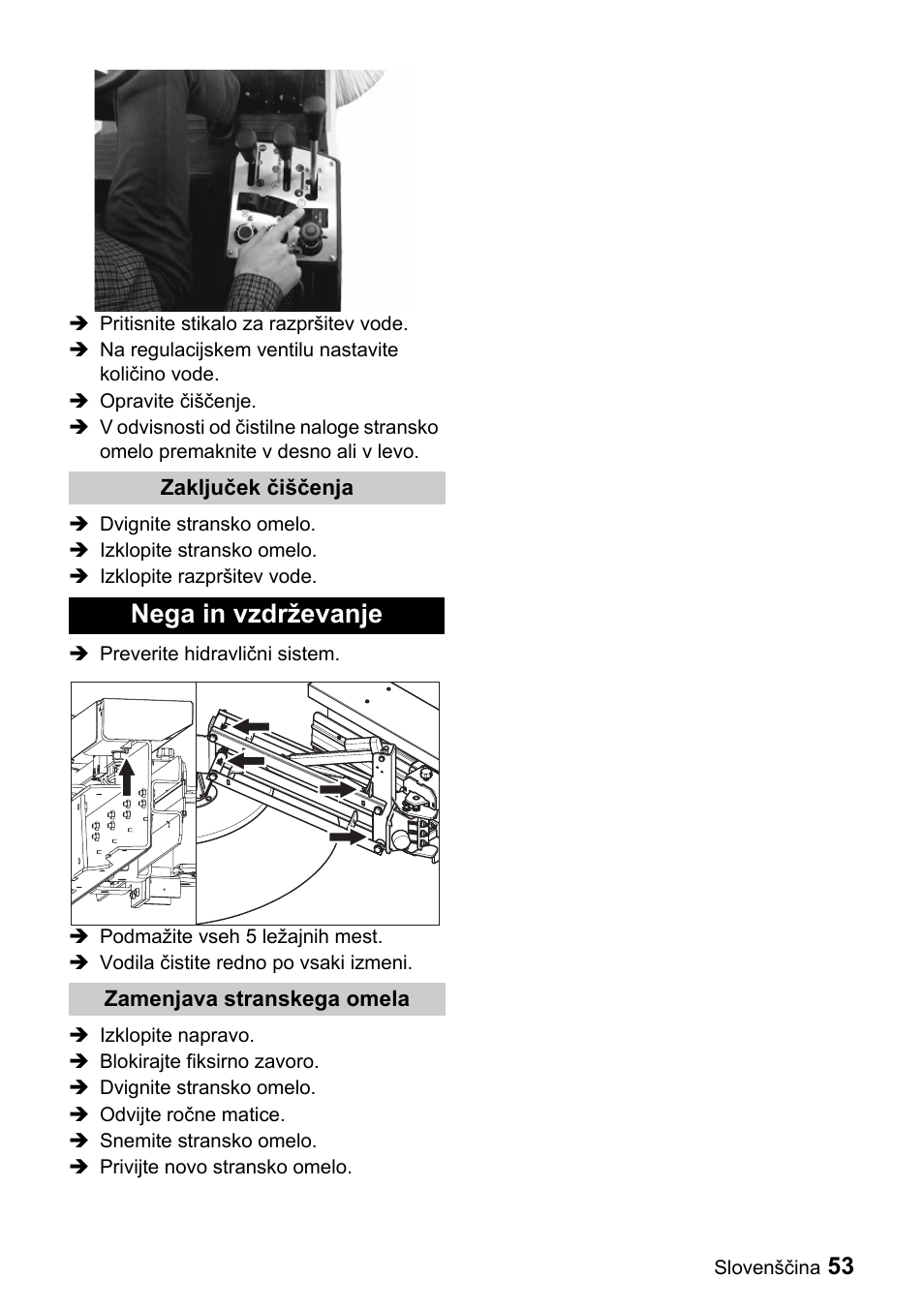 Nega in vzdrževanje | Karcher ICC 1 D Adv User Manual | Page 53 / 59