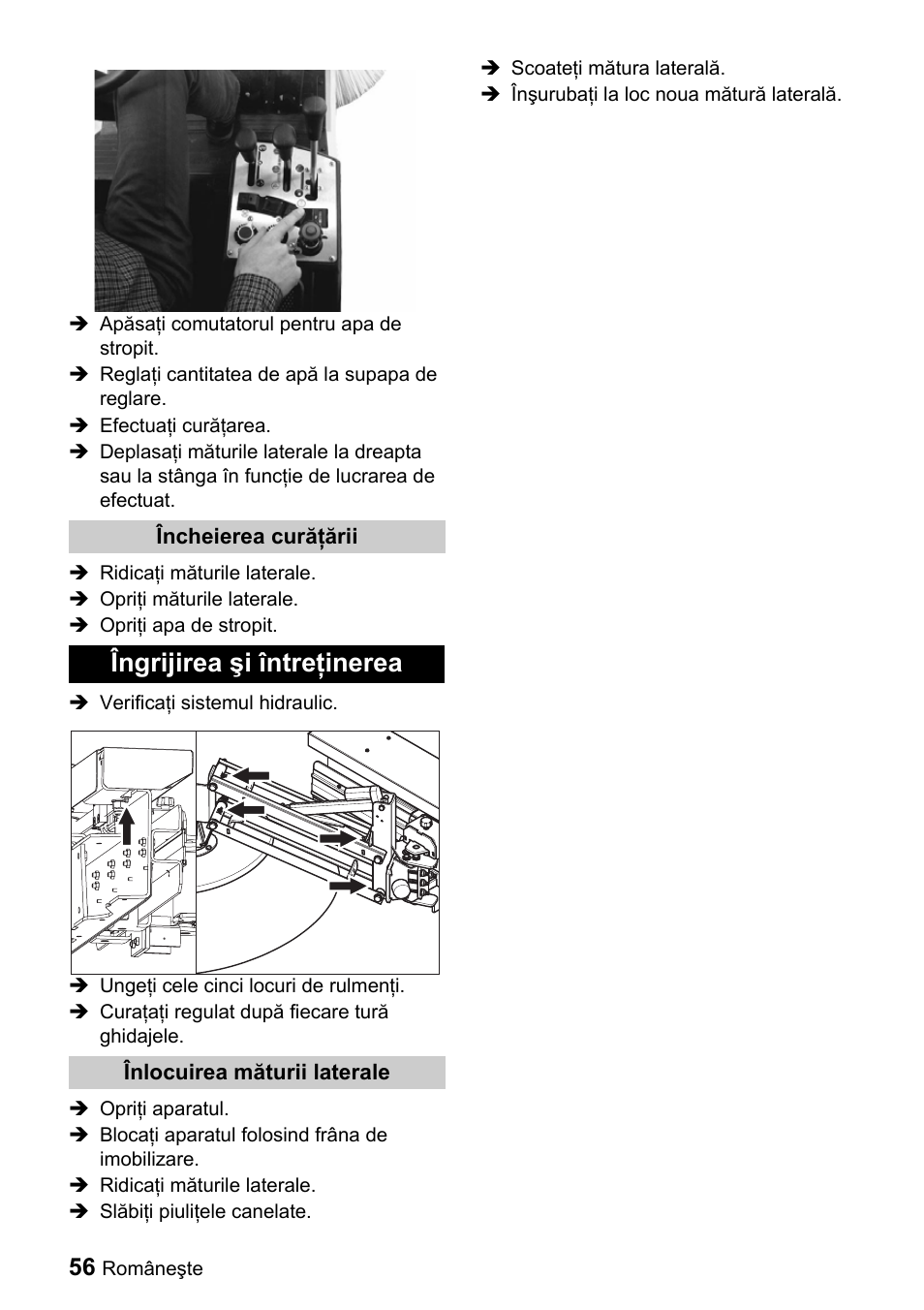 Îngrijirea şi întreţinerea | Karcher ICC 1 D Adv User Manual | Page 56 / 59