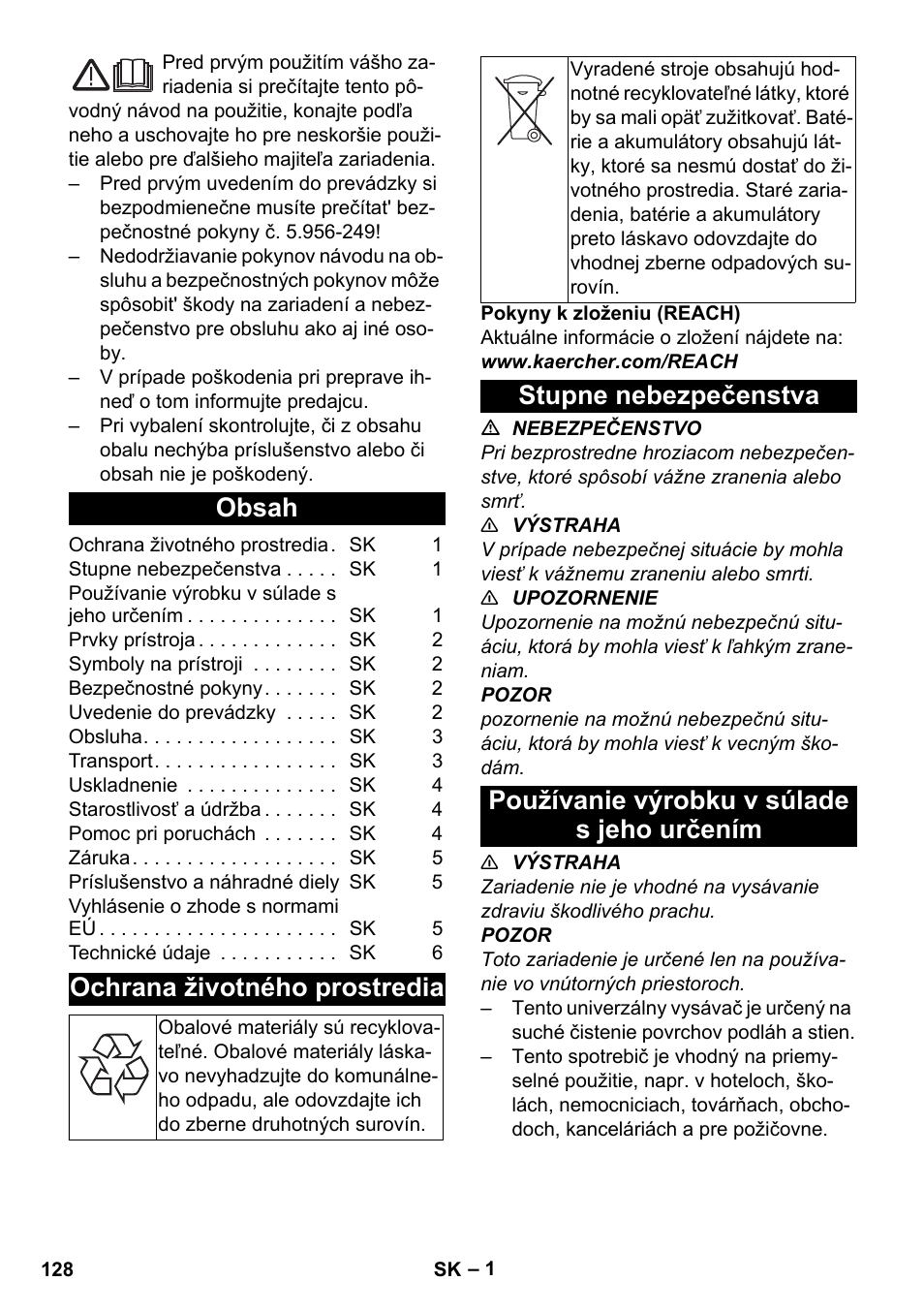 Karcher T 9-1 Bp User Manual | Page 128 / 180