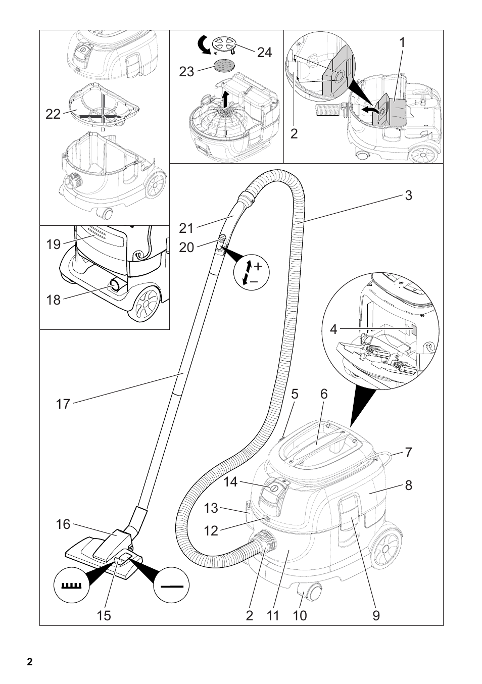 Karcher T 9-1 Bp User Manual | Page 2 / 180