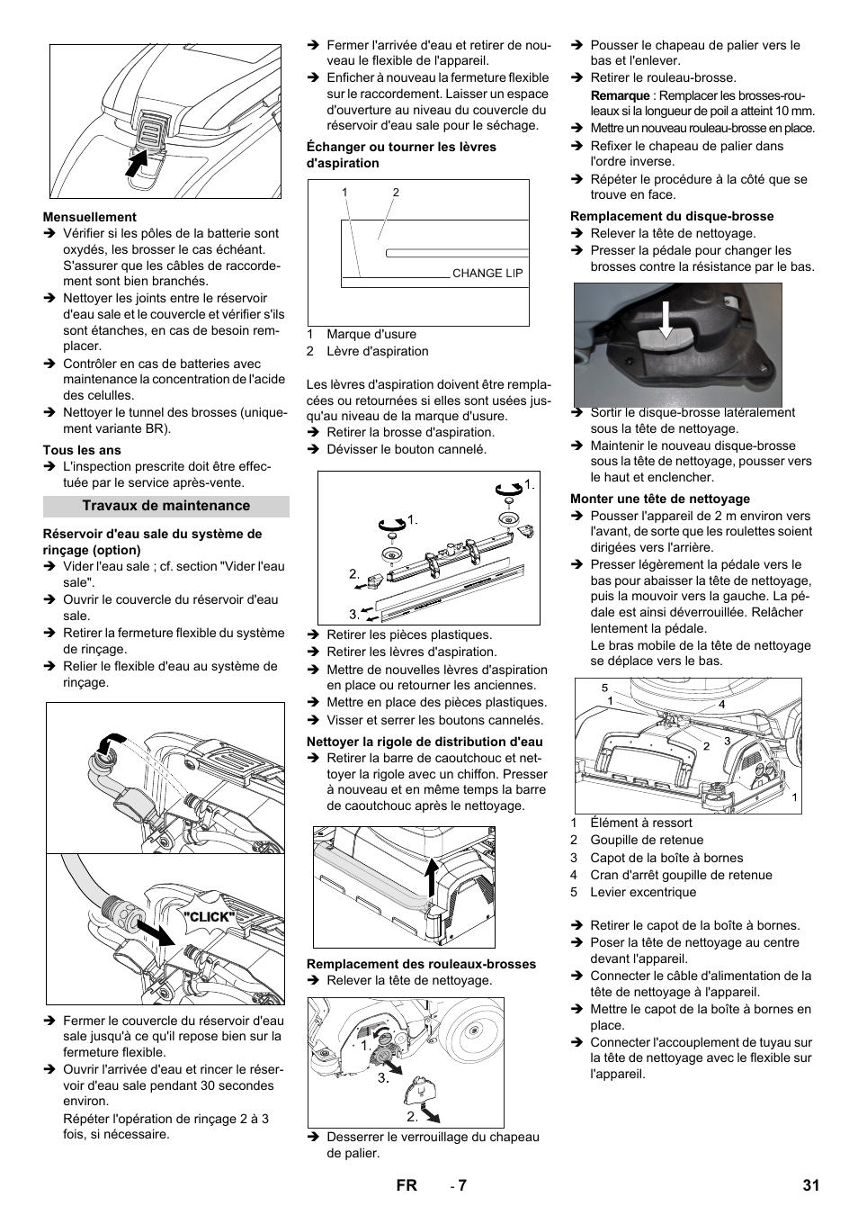 Karcher B 60 W User Manual | Page 31 / 312