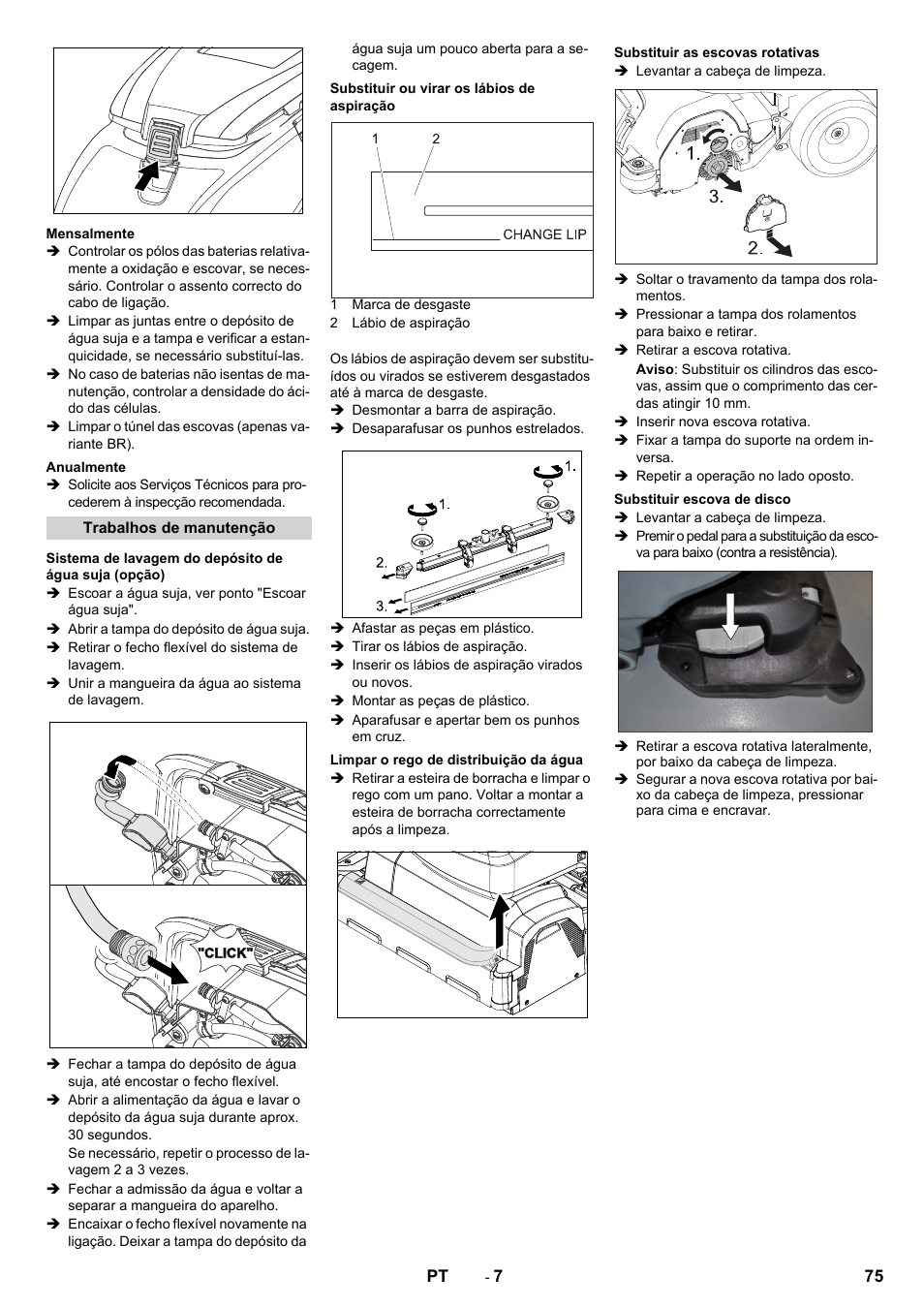 Karcher B 60 W User Manual | Page 75 / 312