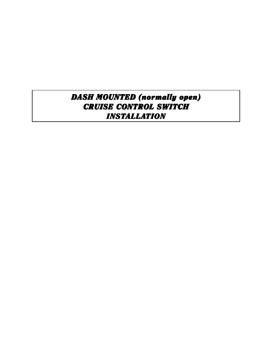 Dash mounted (nor | Audiovox CCS-100 User Manual | Page 10 / 19