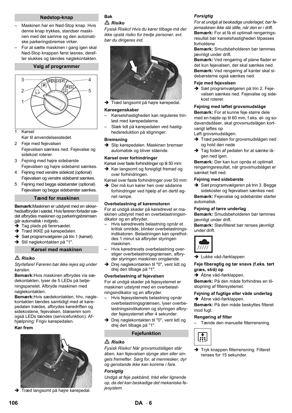 Karcher KM 100-100 R Bp Pack User Manual | Page 106 / 230