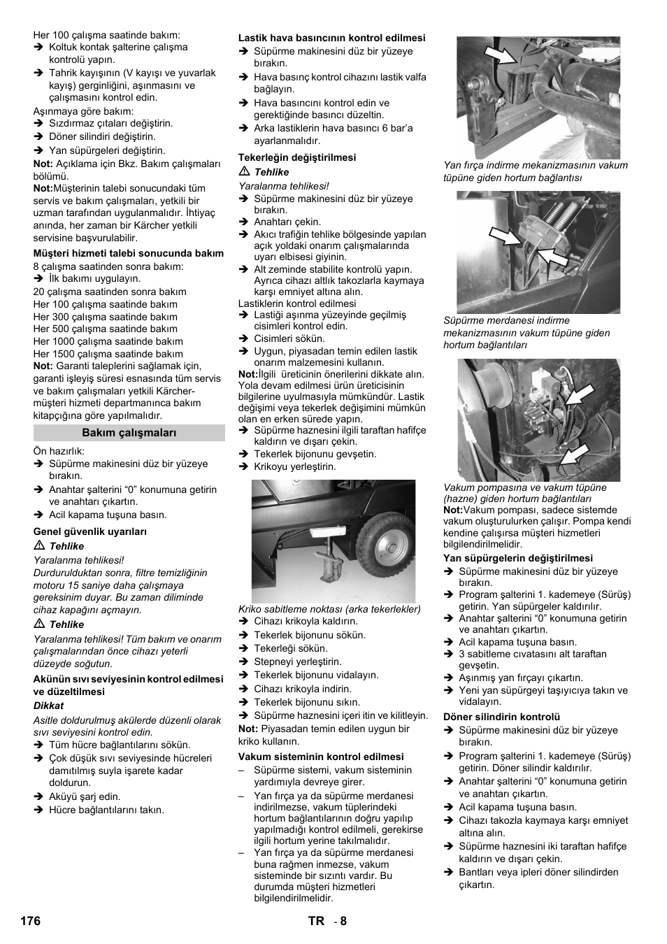 Karcher KM 100-100 R Bp Pack User Manual | Page 176 / 230