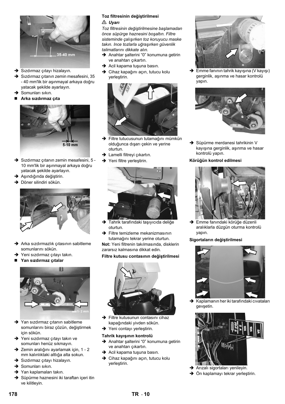 Karcher KM 100-100 R Bp Pack User Manual | Page 178 / 230