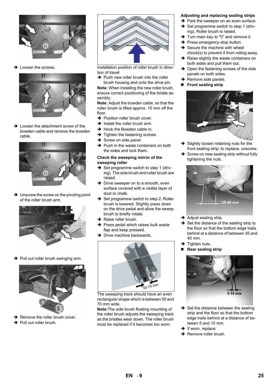 Karcher KM 100-100 R Bp Pack User Manual | Page 25 / 230