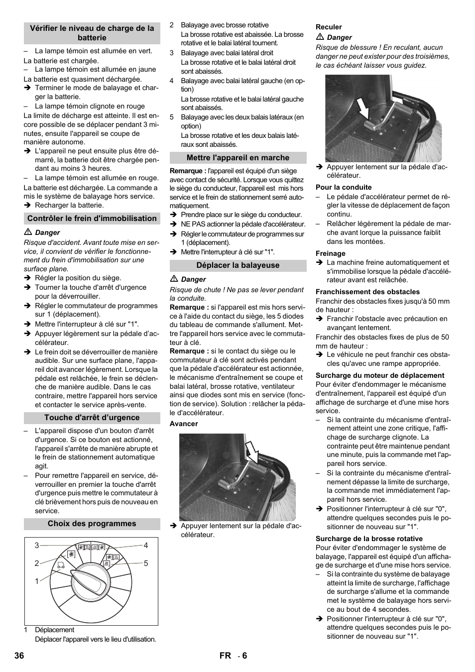 Karcher KM 100-100 R Bp Pack User Manual | Page 36 / 230