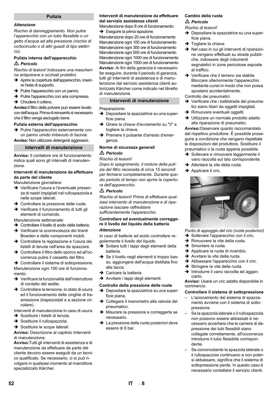 Karcher KM 100-100 R Bp Pack User Manual | Page 52 / 230