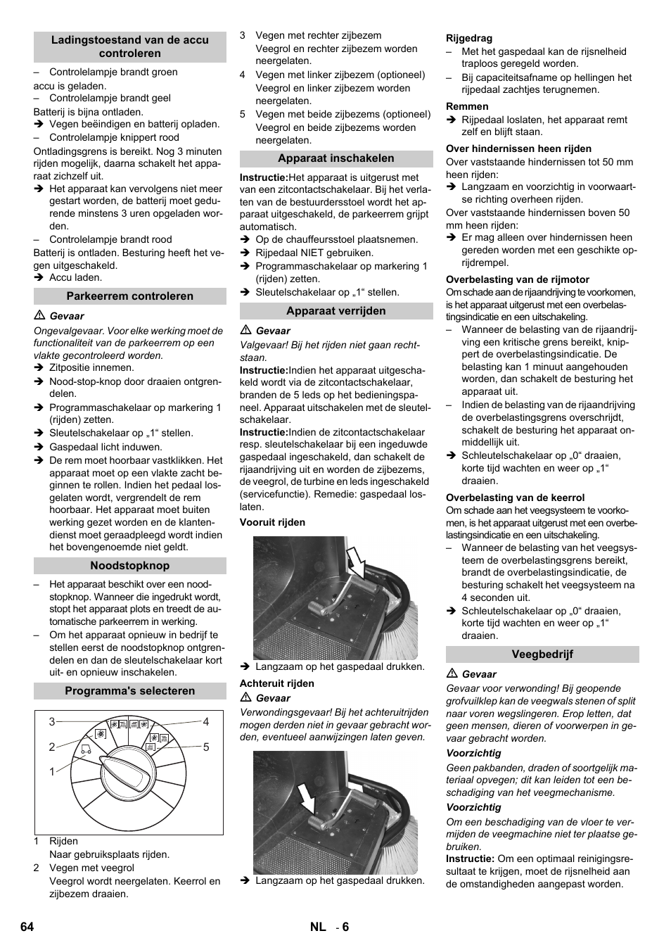 Karcher KM 100-100 R Bp Pack User Manual | Page 64 / 230