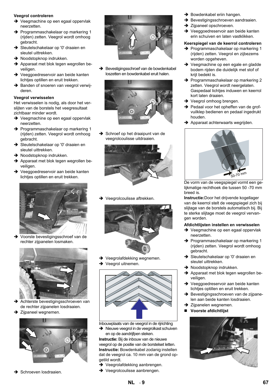 Karcher KM 100-100 R Bp Pack User Manual | Page 67 / 230