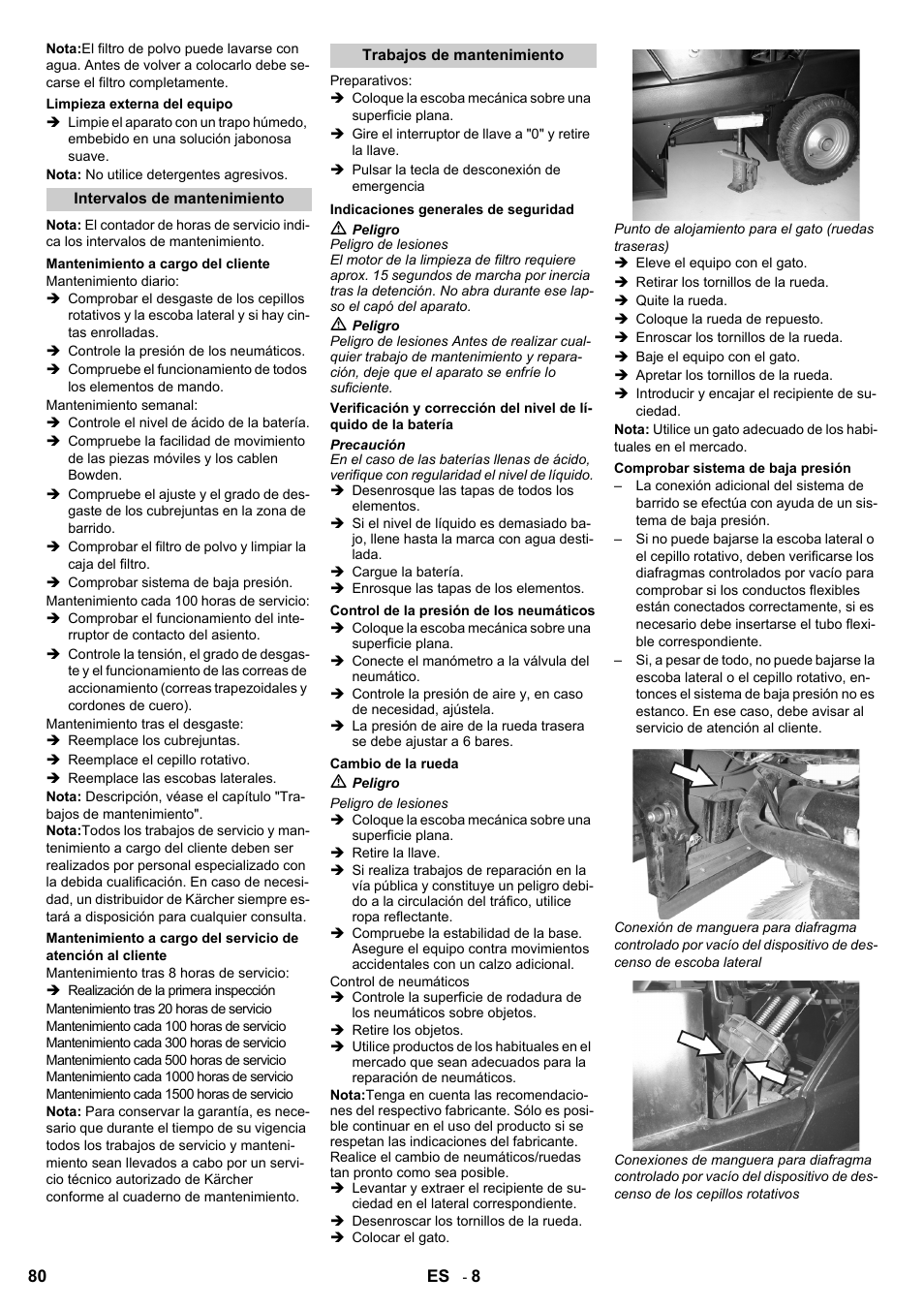 Karcher KM 100-100 R Bp Pack User Manual | Page 80 / 230