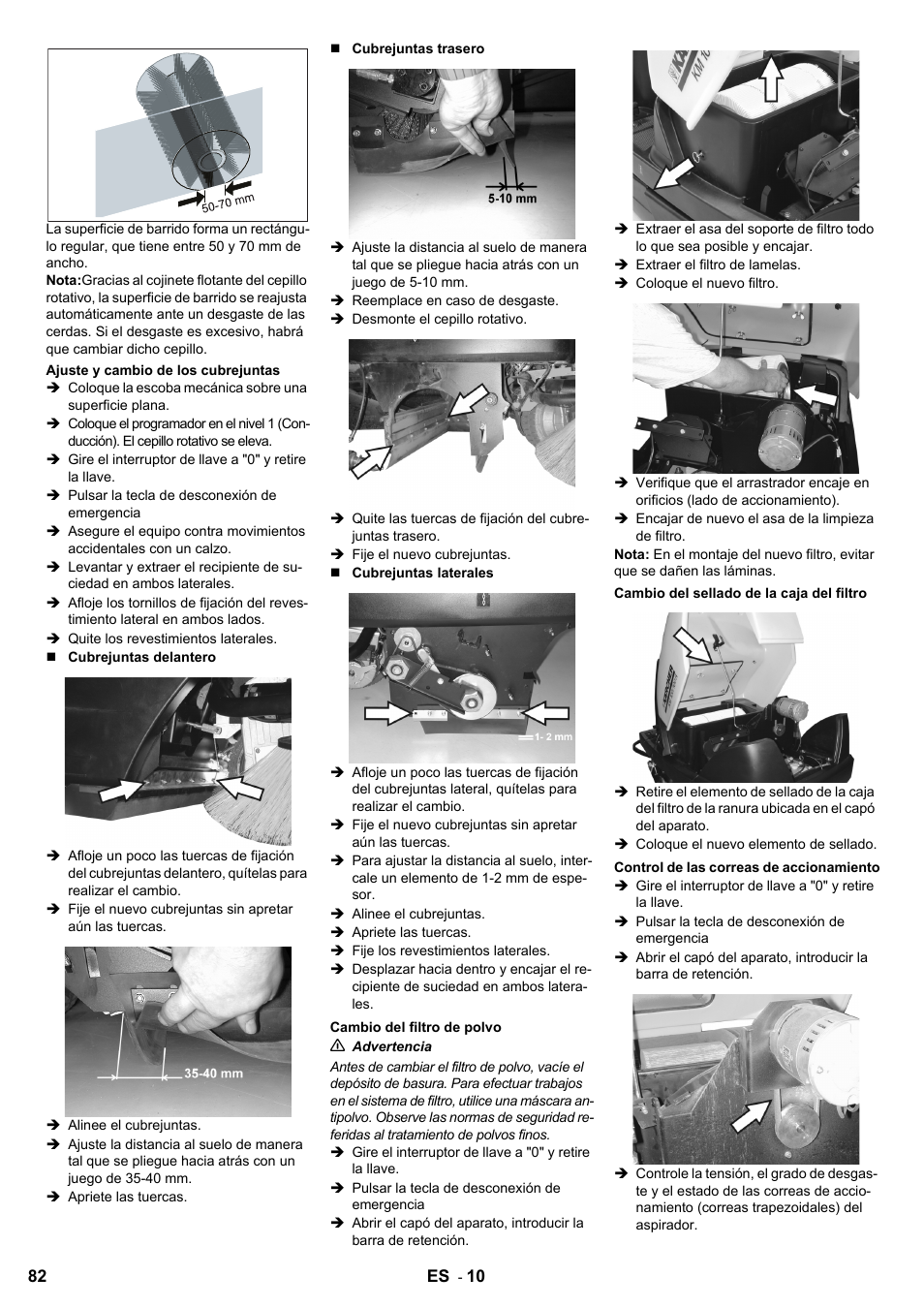 Karcher KM 100-100 R Bp Pack User Manual | Page 82 / 230