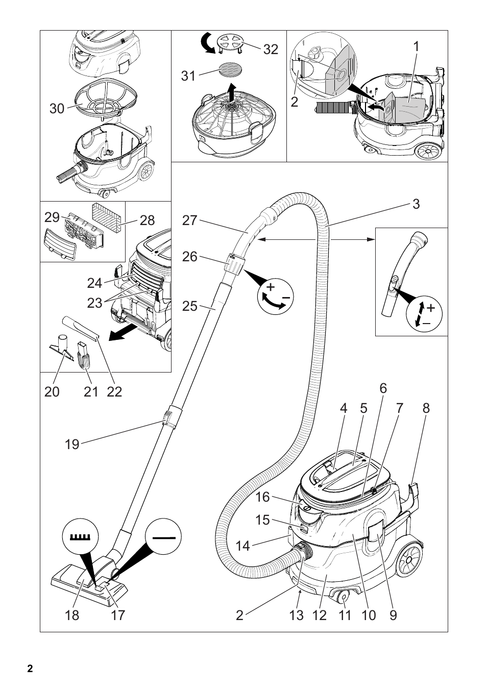 Karcher T 15-1 eco!efficiency User Manual | Page 2 / 176