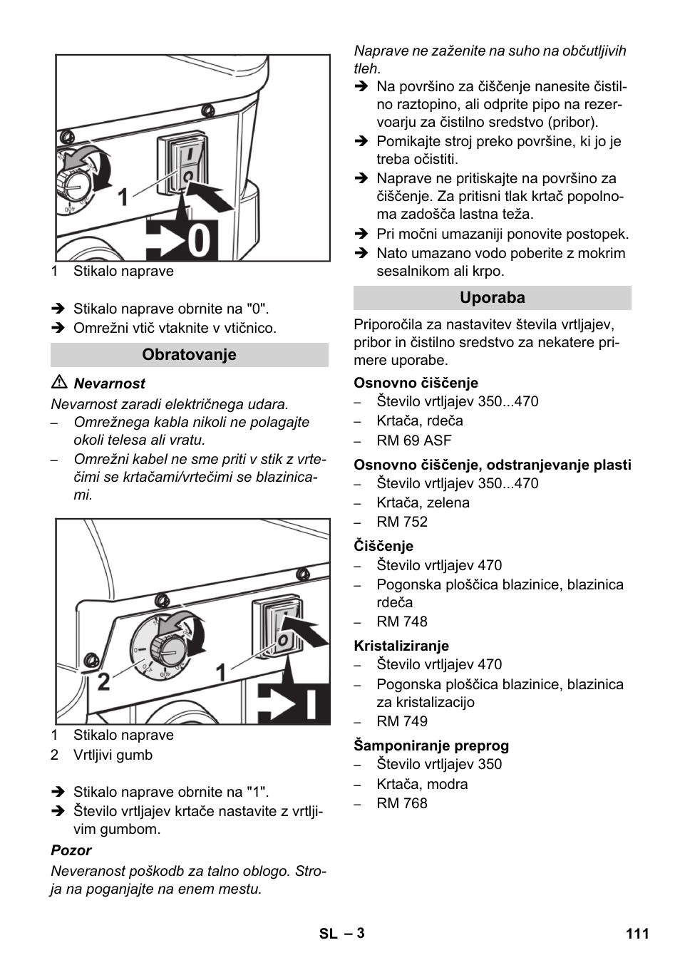Karcher BD 17-5 C User Manual | Page 111 / 160