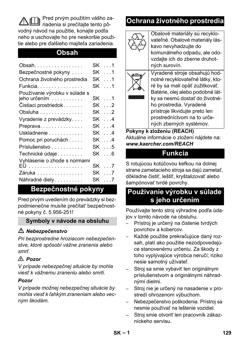 Karcher BD 17-5 C User Manual | Page 129 / 160