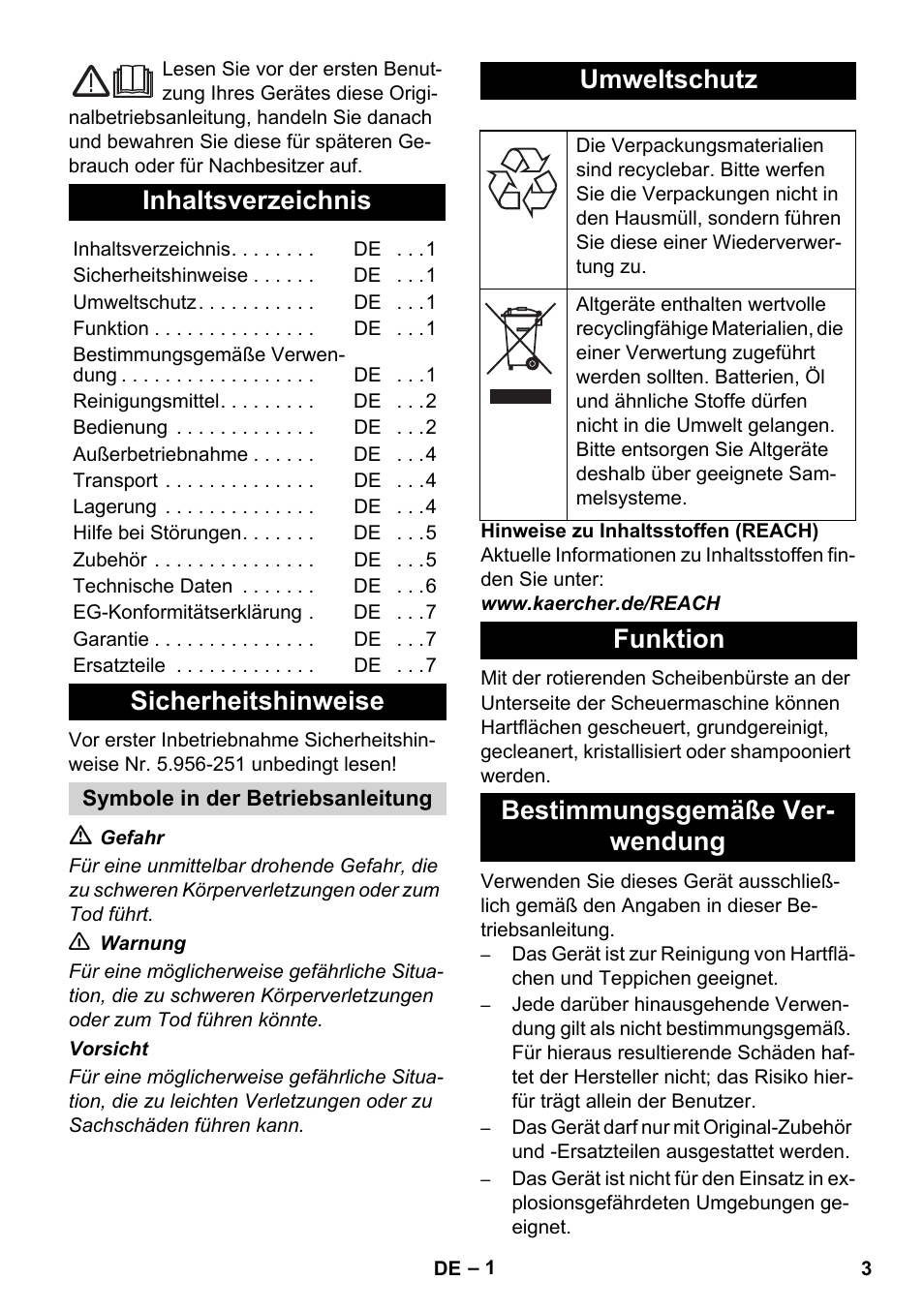 Karcher BD 17-5 C User Manual | Page 3 / 160