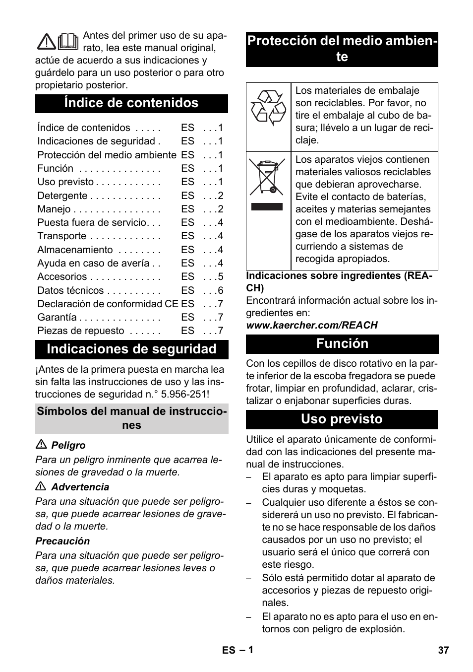 Karcher BD 17-5 C User Manual | Page 37 / 160