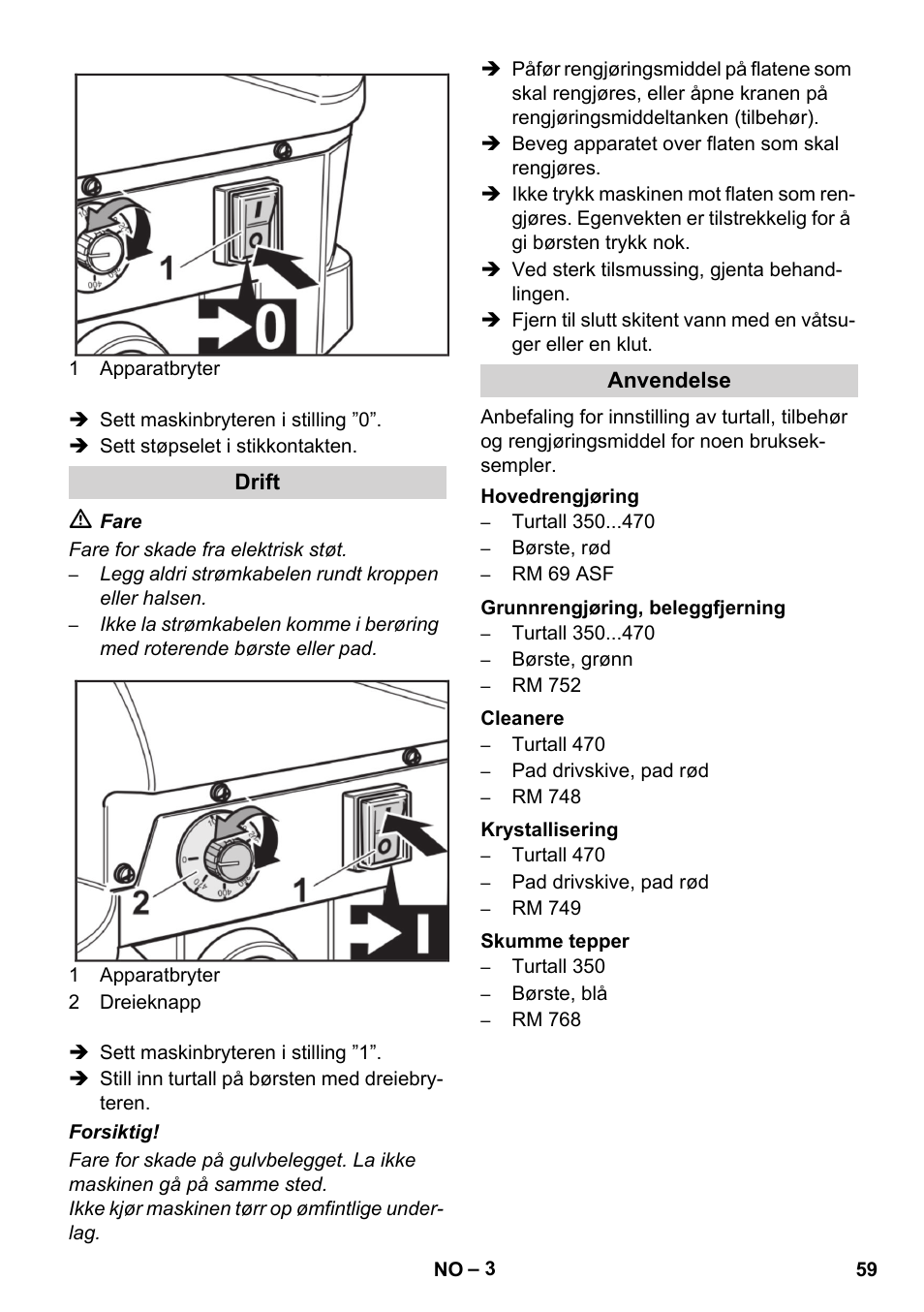 Karcher BD 17-5 C User Manual | Page 59 / 160