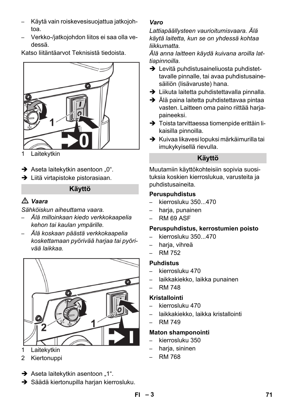 Karcher BD 17-5 C User Manual | Page 71 / 160