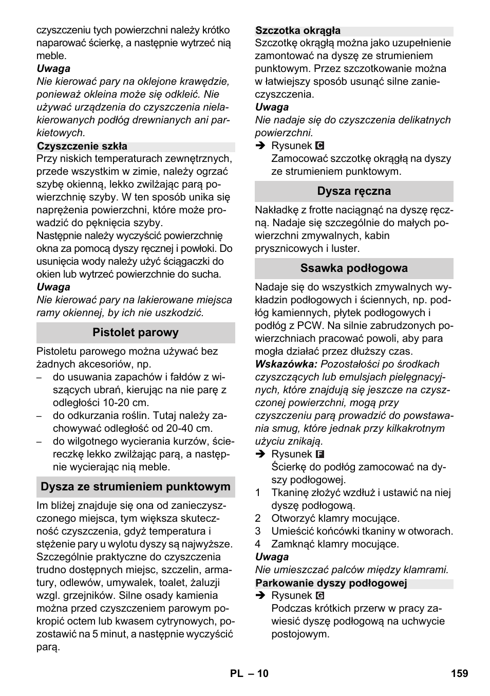 Karcher SC 2-500 C User Manual | Page 159 / 266