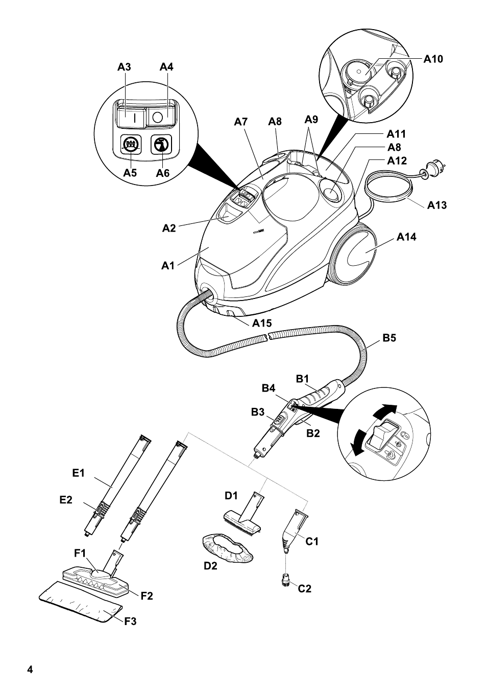 Karcher SC 2-500 C User Manual | Page 4 / 266