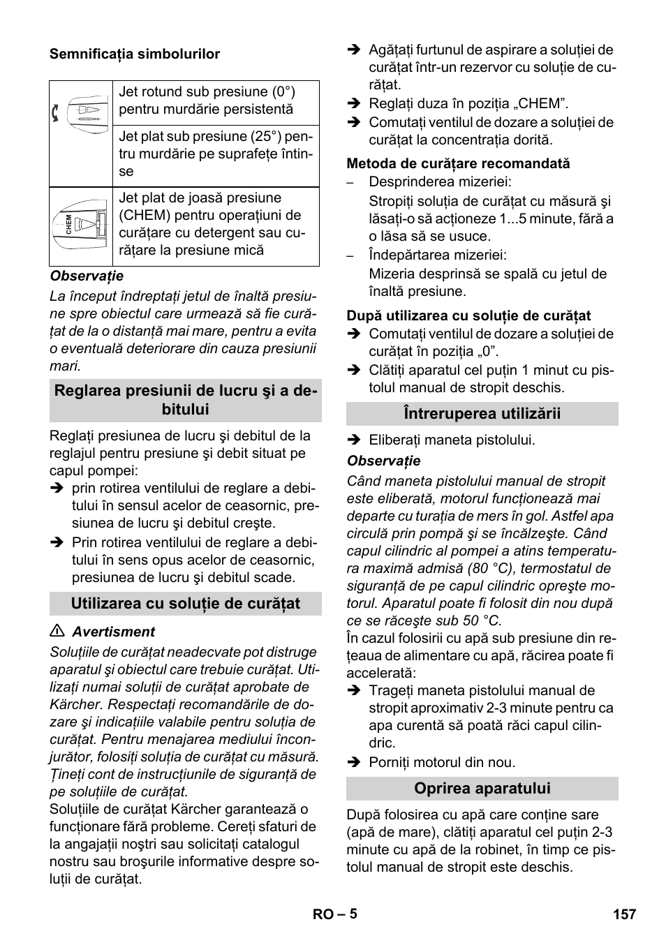 Karcher HD 1040 B User Manual | Page 157 / 248