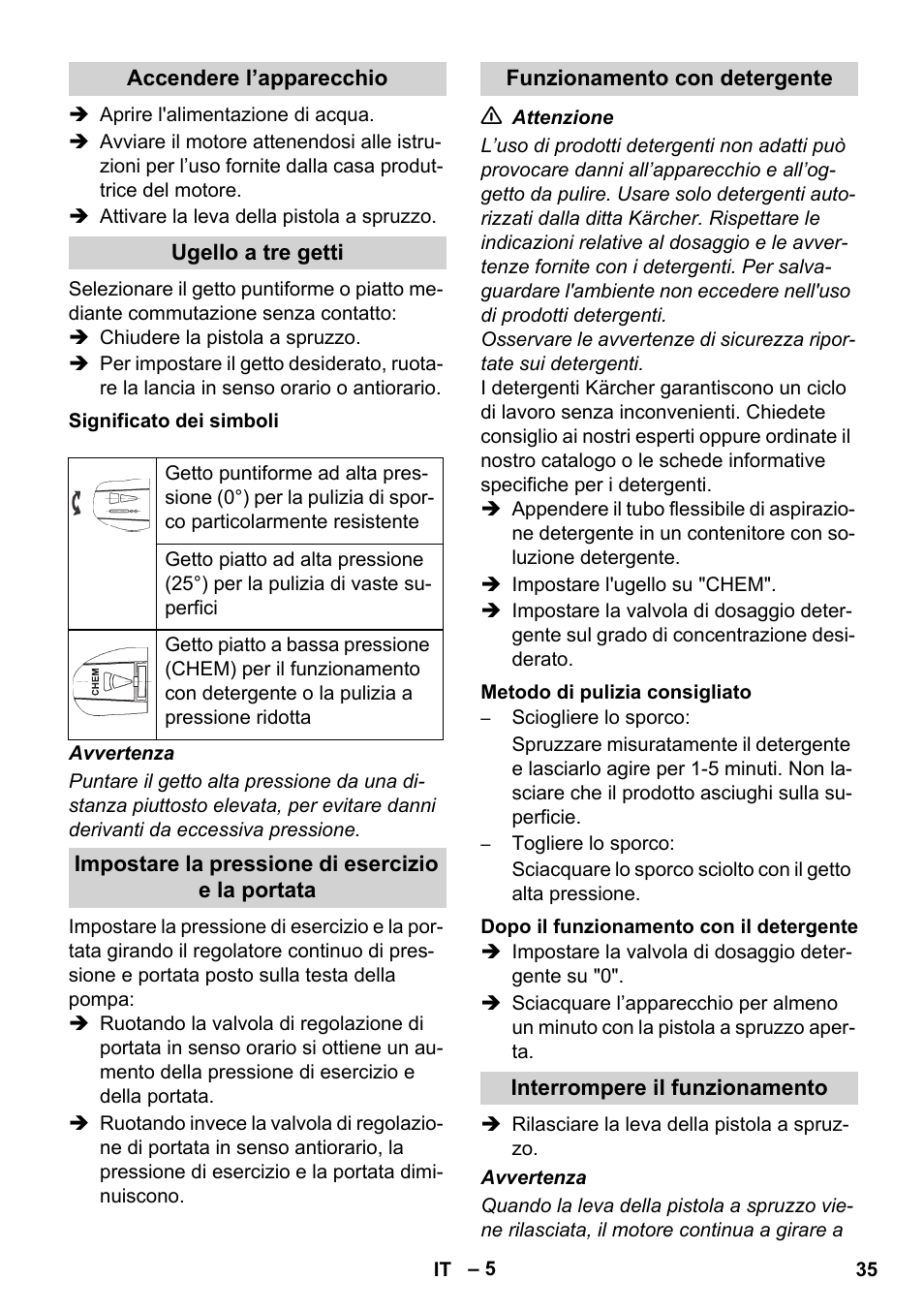 Karcher HD 1040 B User Manual | Page 35 / 248