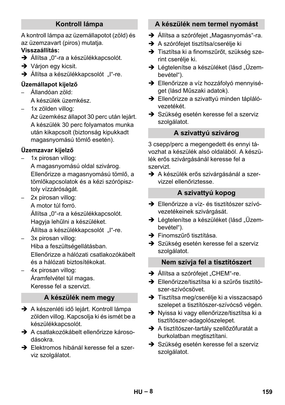 Karcher HD 13-18 S Plus User Manual | Page 159 / 300