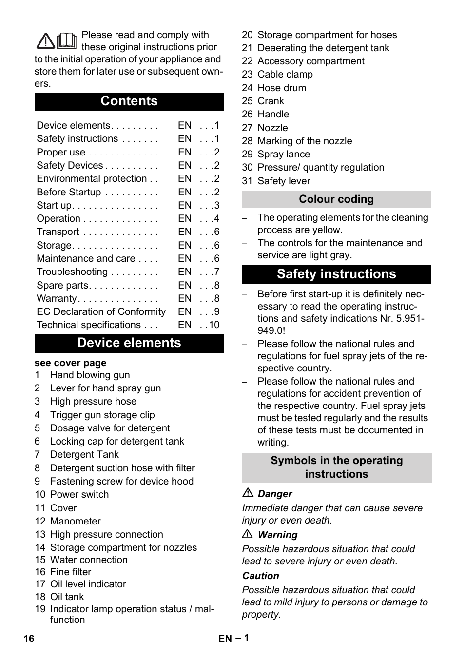 Karcher HD 13-18 S Plus User Manual | Page 16 / 300