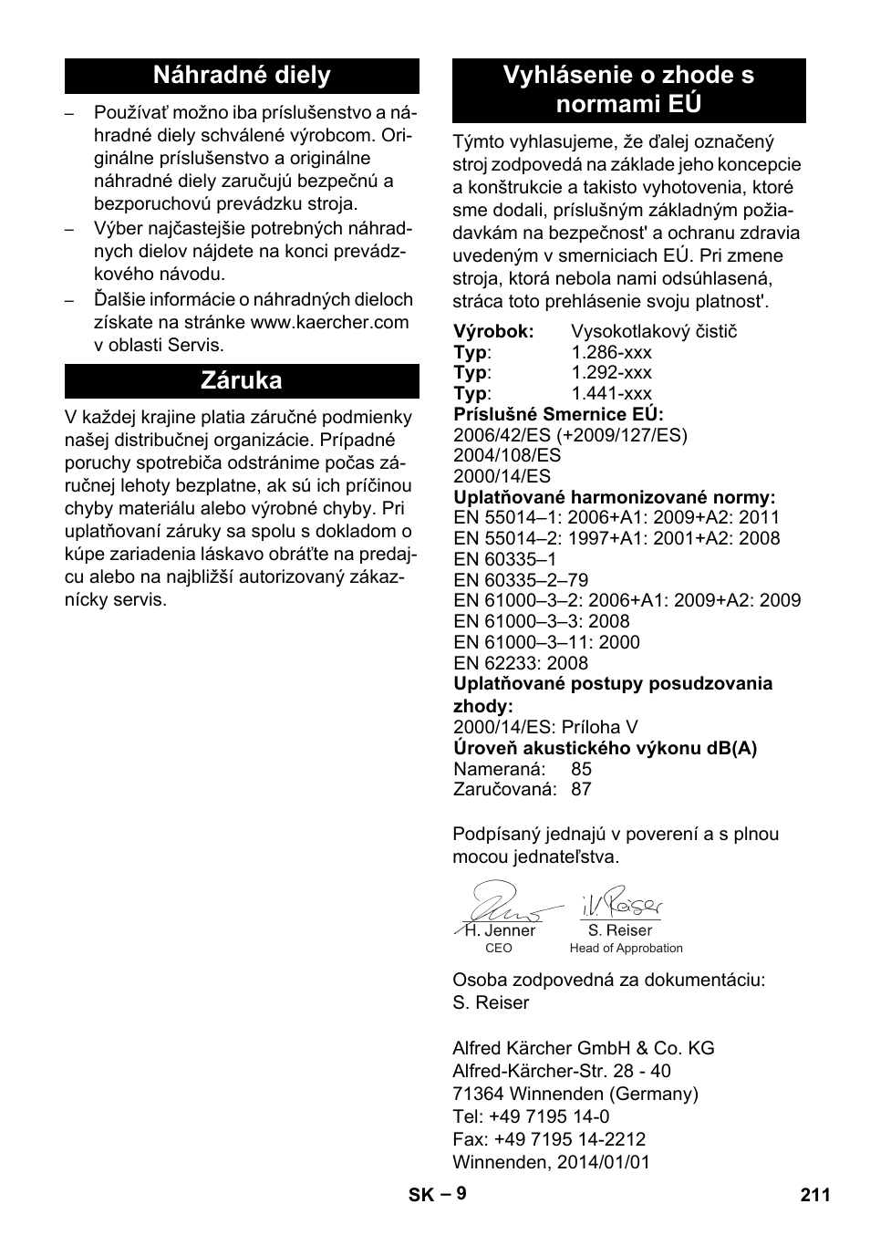 Karcher HD 13-18 S Plus User Manual | Page 211 / 300