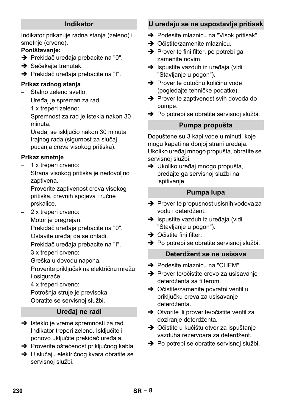 Karcher HD 13-18 S Plus User Manual | Page 230 / 300