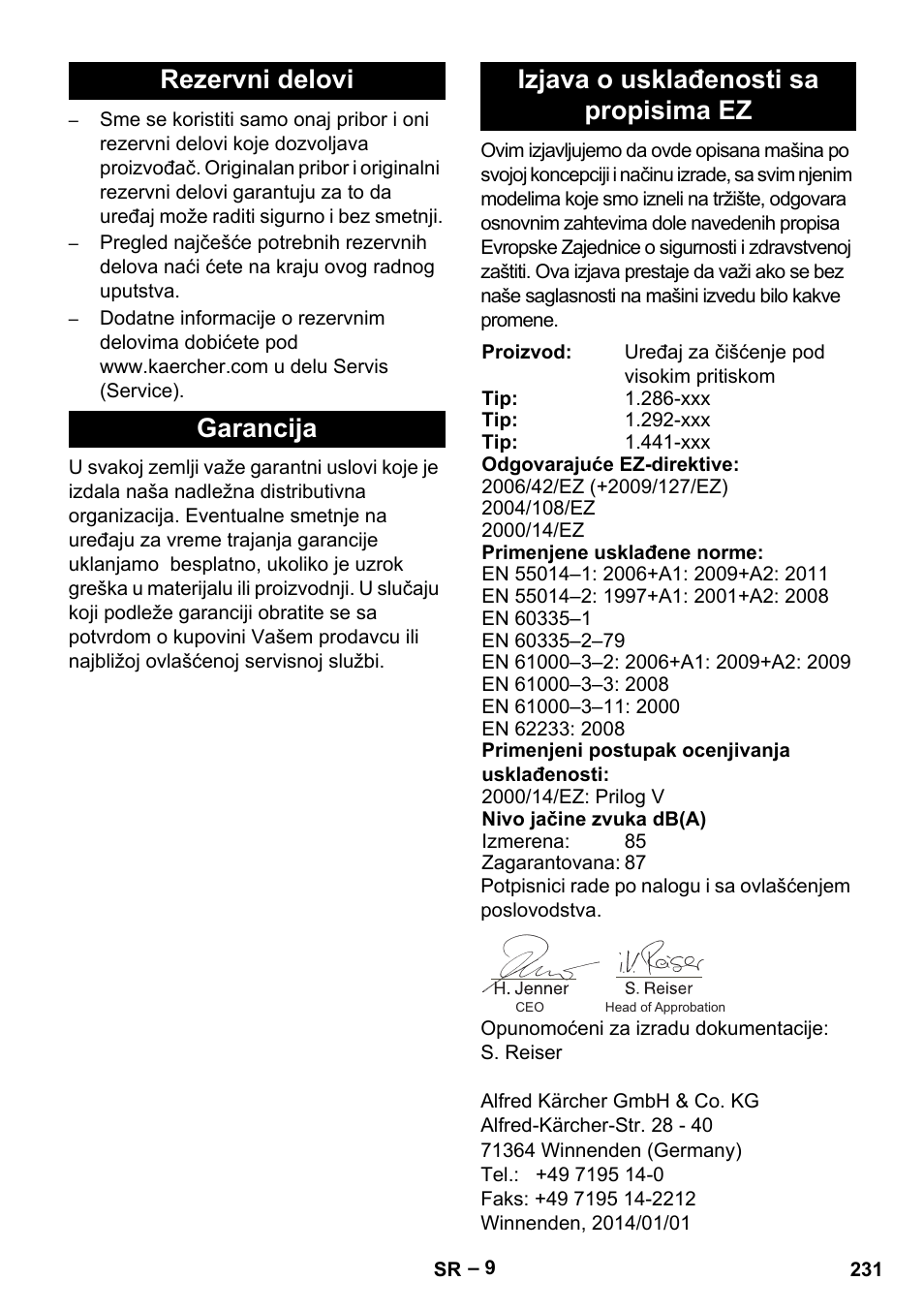 Karcher HD 13-18 S Plus User Manual | Page 231 / 300