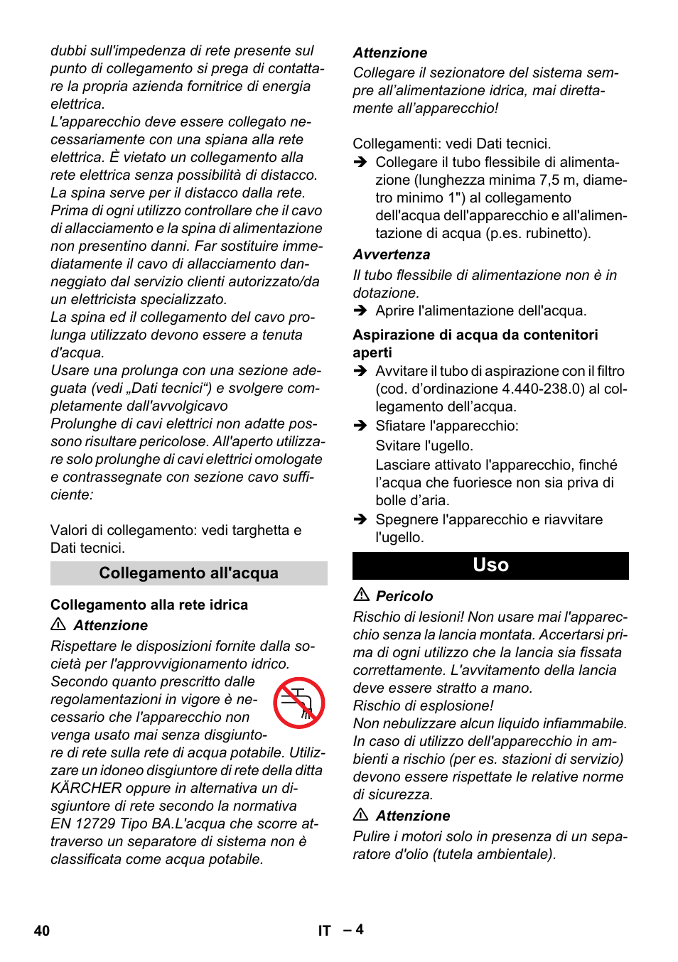Karcher HD 13-18 S Plus User Manual | Page 40 / 300