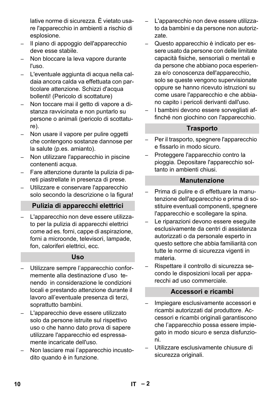 Karcher DE 4002 EU User Manual | Page 10 / 60