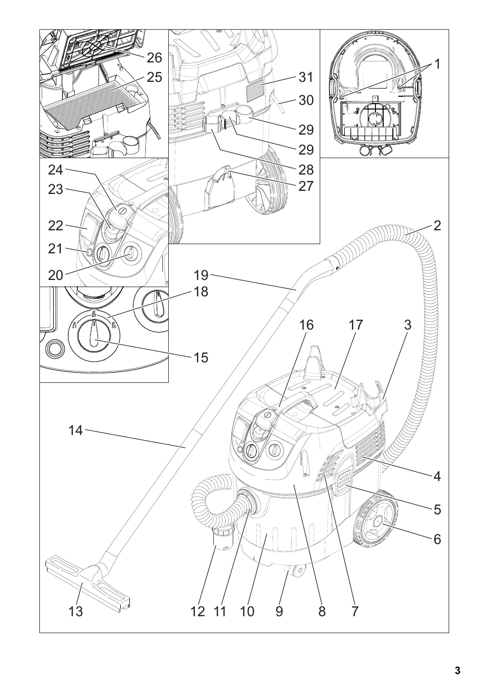 Karcher NT 35-1 Tact Te M User Manual | Page 3 / 284