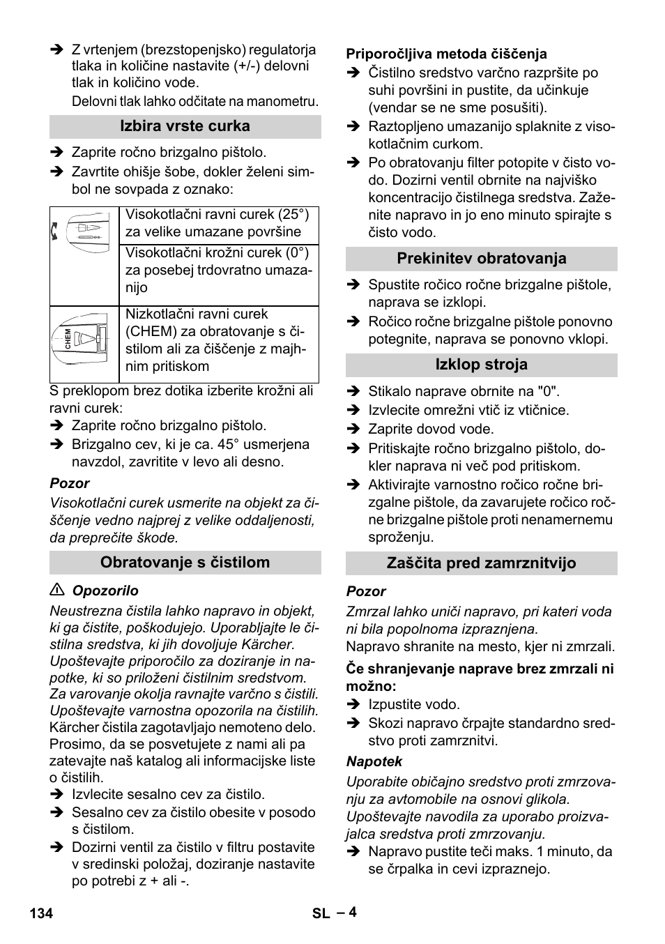 Karcher HD 715 User Manual | Page 134 / 222