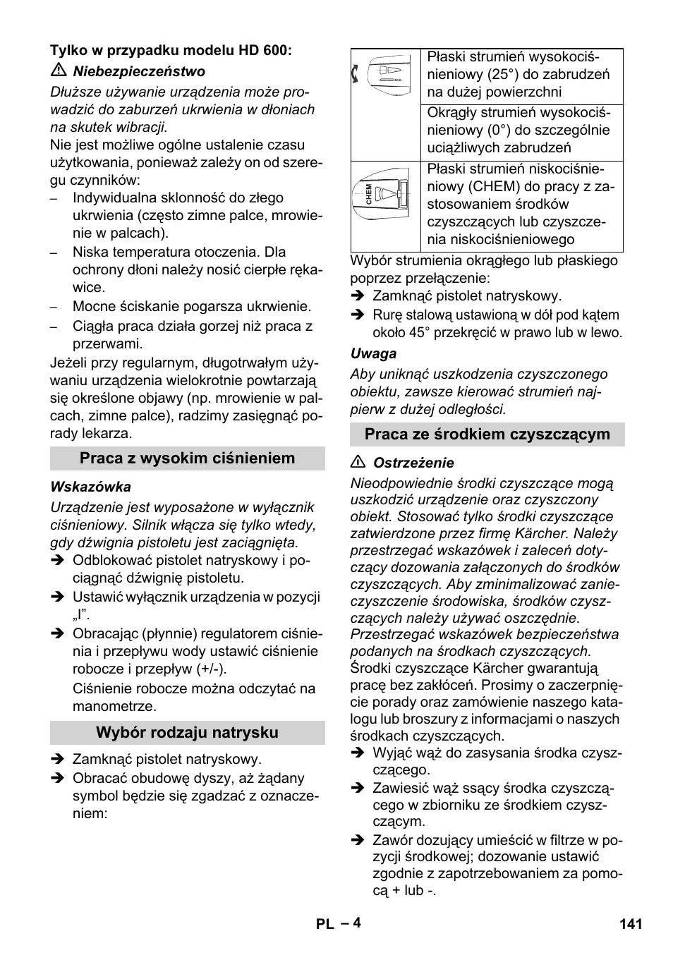 Karcher HD 715 User Manual | Page 141 / 222