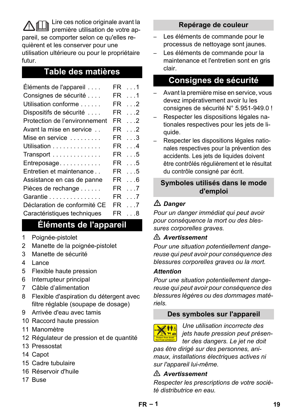 Karcher HD 715 User Manual | Page 19 / 222