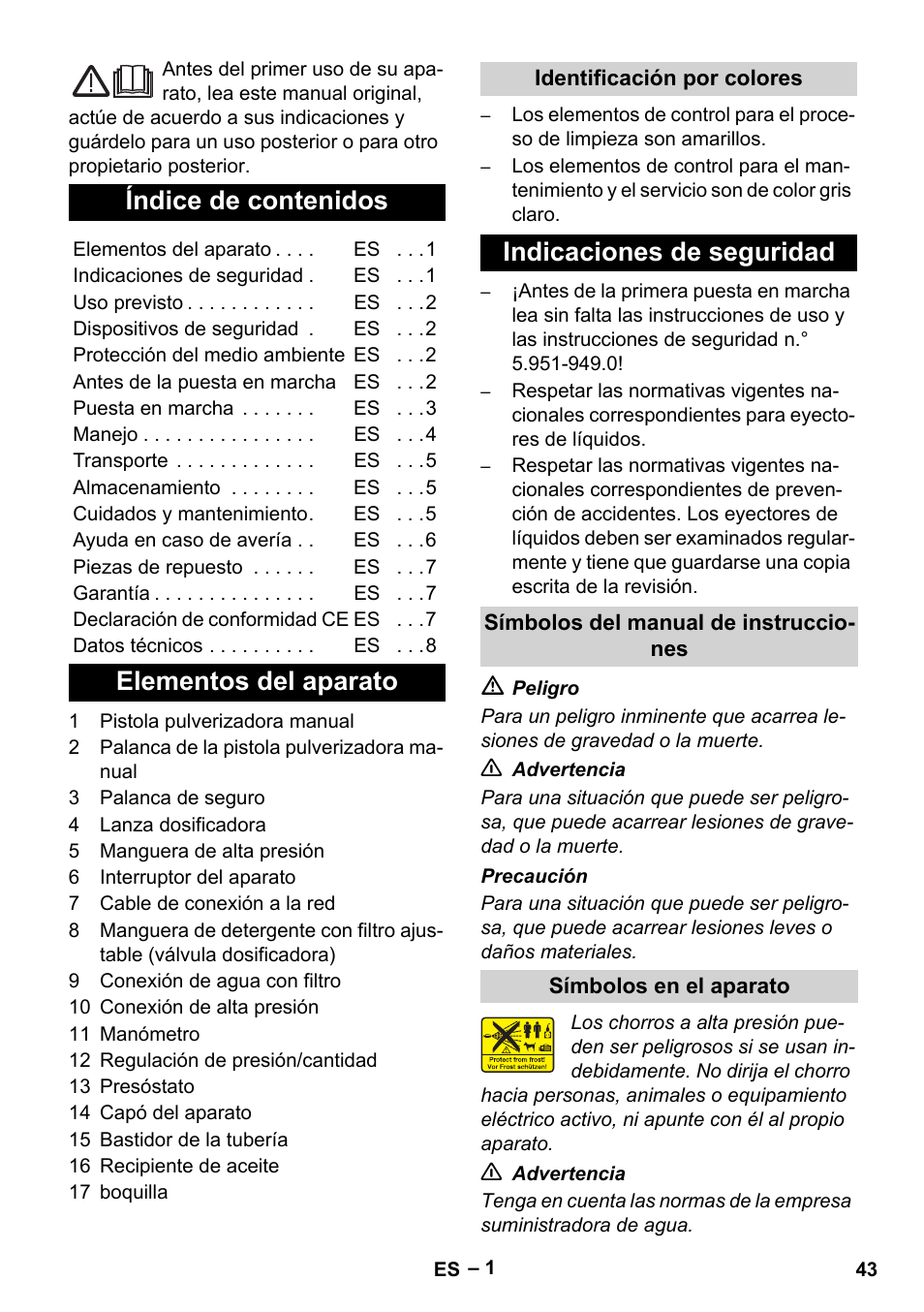 Karcher HD 715 User Manual | Page 43 / 222