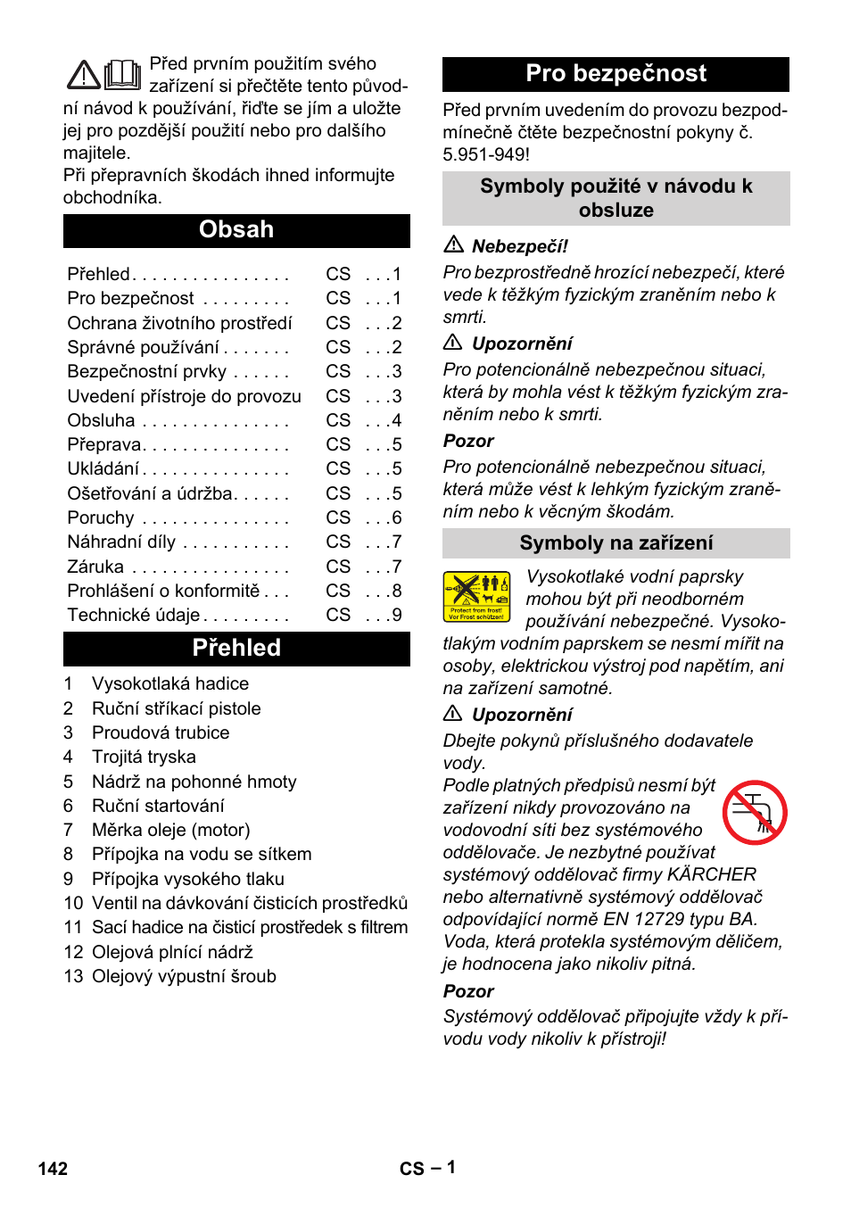 Karcher HD 801 B User Manual | Page 142 / 254