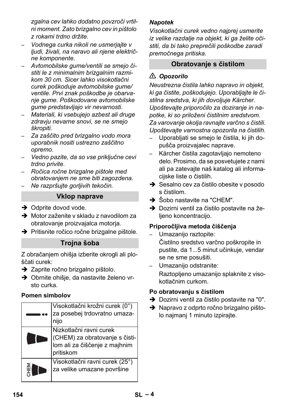Karcher HD 801 B User Manual | Page 154 / 254