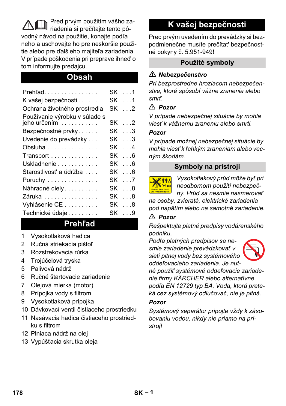 Karcher HD 801 B User Manual | Page 178 / 254