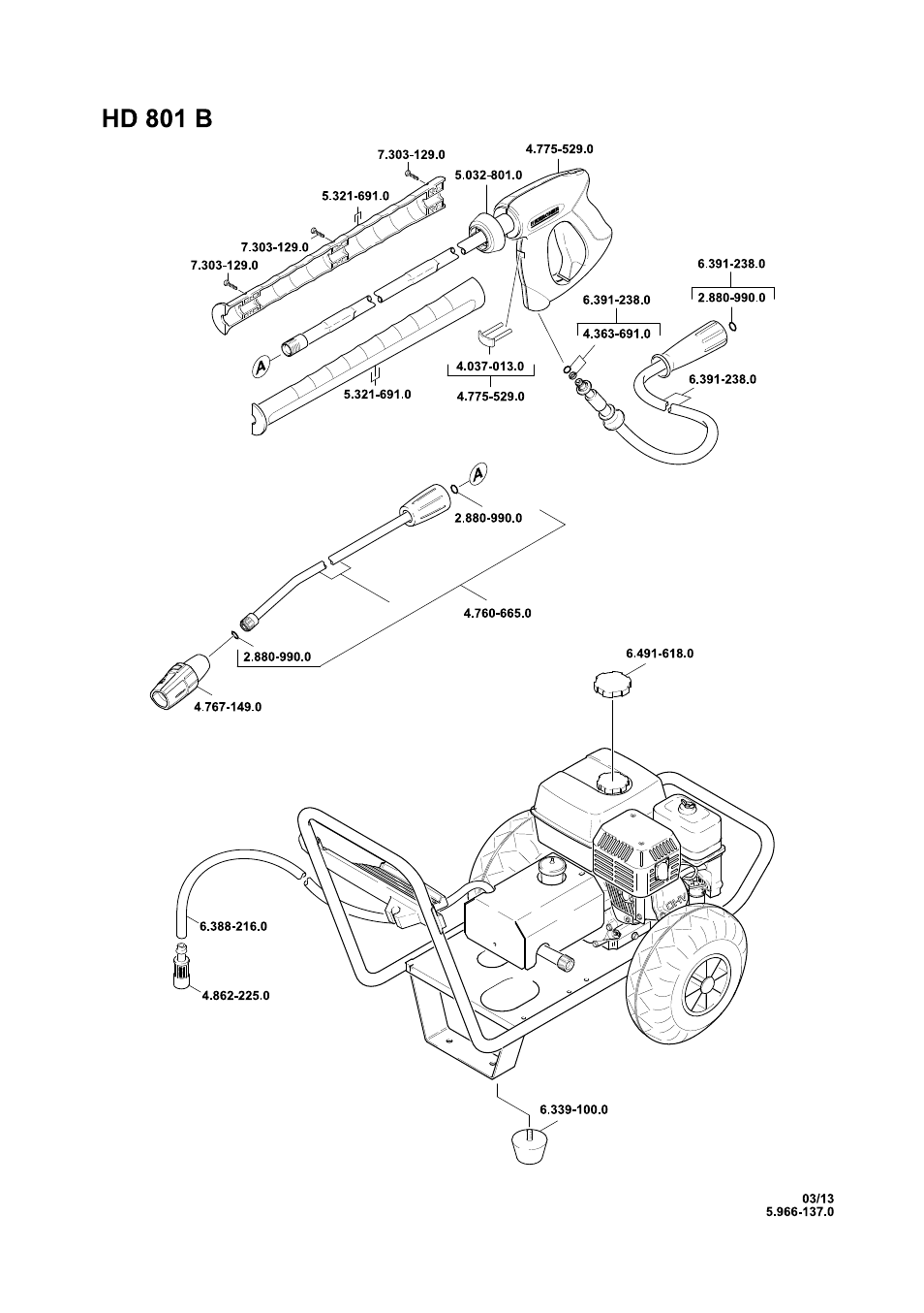Seite 1 | Karcher HD 801 B User Manual | Page 252 / 254